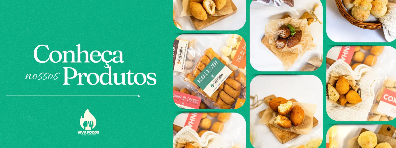 Conheça os produtos da opção Frito Congelado Viva Foods